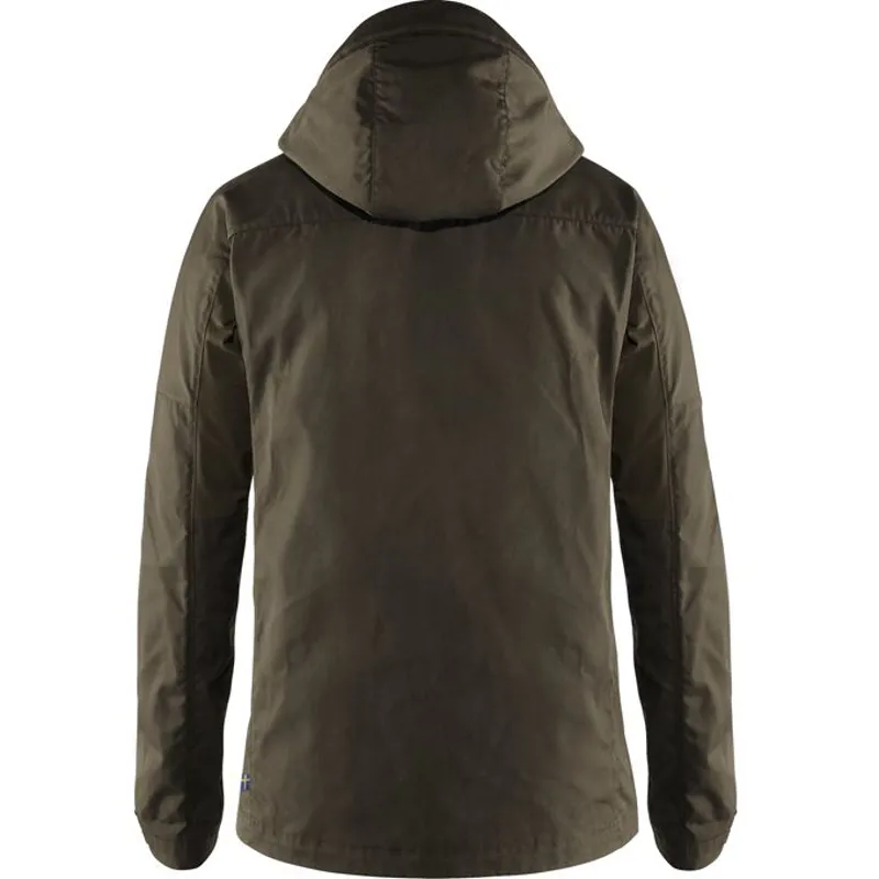 Fjällräven Mens Kaipak Jacket Dark Olive-1